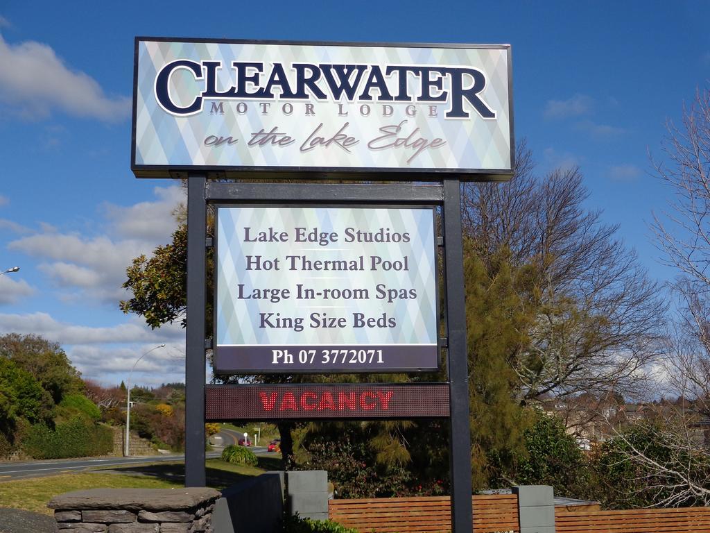 Clearwater Motor Lodge Taupo Zewnętrze zdjęcie